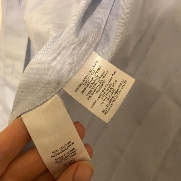 Light Blue button down - Picture 4 of 4